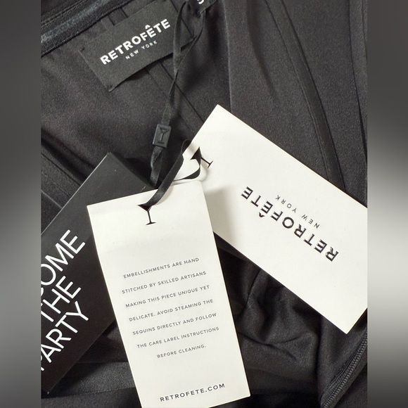 Retrofête Nadia Embellished Dress Size Small Retrofete - Picture 14 of 16